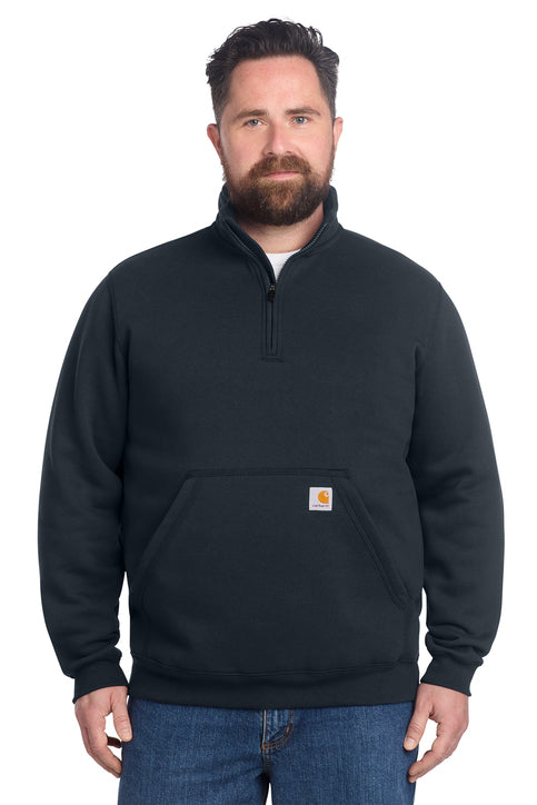 Carhartt® Midweight 1/4-Zip Mock Neck Sweatshirt