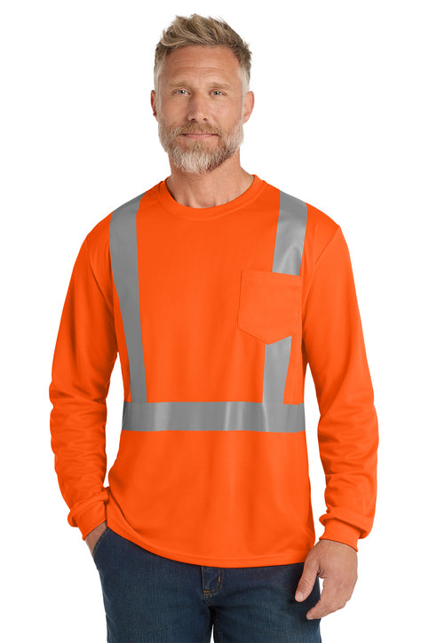CornerStone® ANSI 107 Class 2 Mesh Long Sleeve Tee