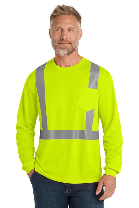 CornerStone® ANSI 107 Class 2 Mesh Long Sleeve Tee