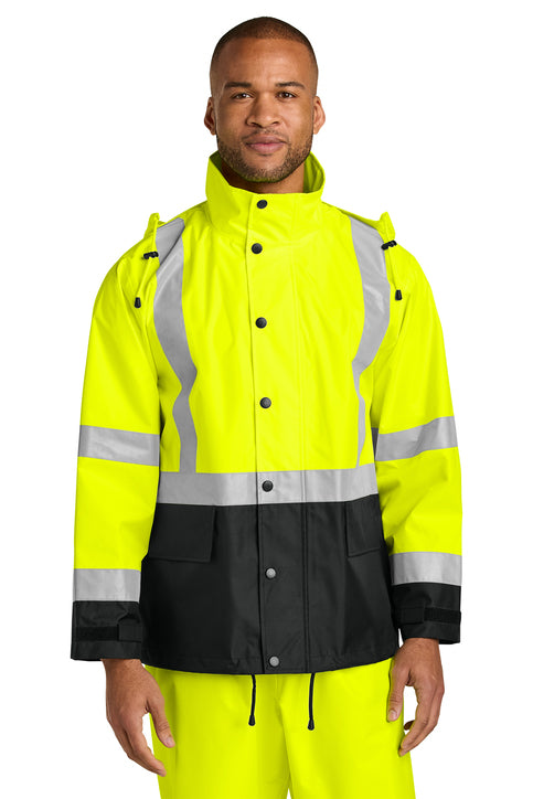 CornerStone® ANSI 107 Class 3 Rain Jacket