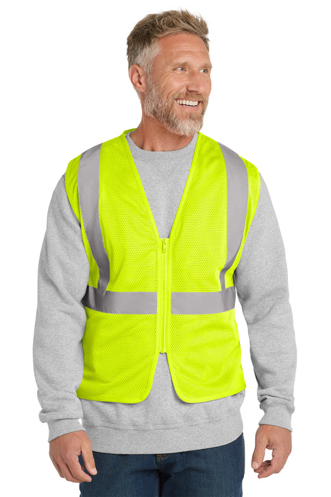 CornerStone® ANSI 107 Class 2 Economy Mesh Zippered Vest