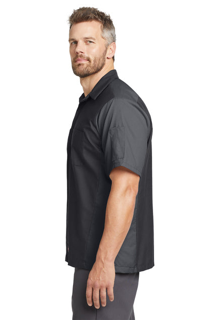 Red Kap® Short Sleeve Ripstop Crew Shirt
