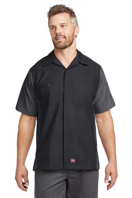 Red Kap® Short Sleeve Ripstop Crew Shirt