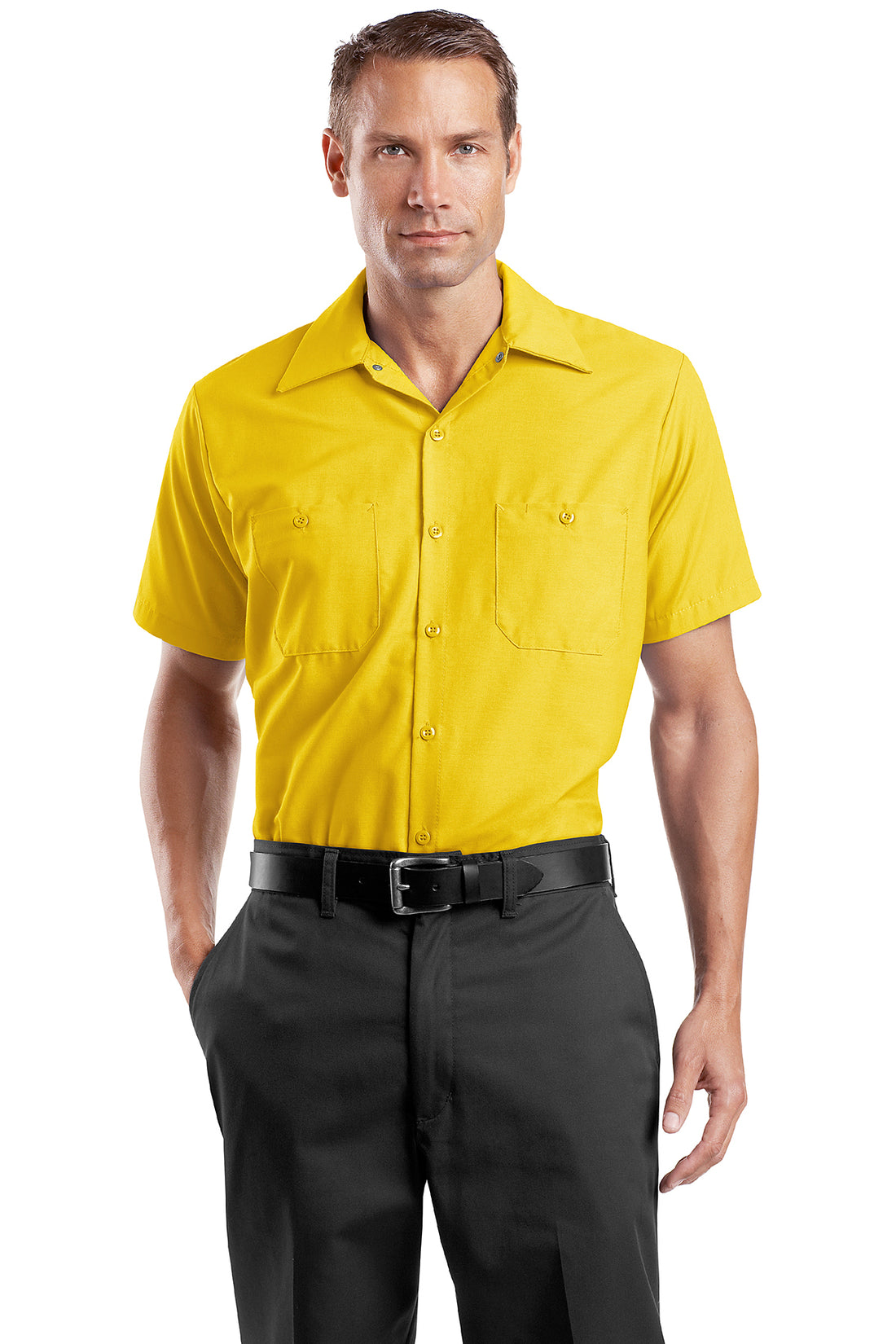 Red Kap® Short Sleeve Industrial Work Shirt
