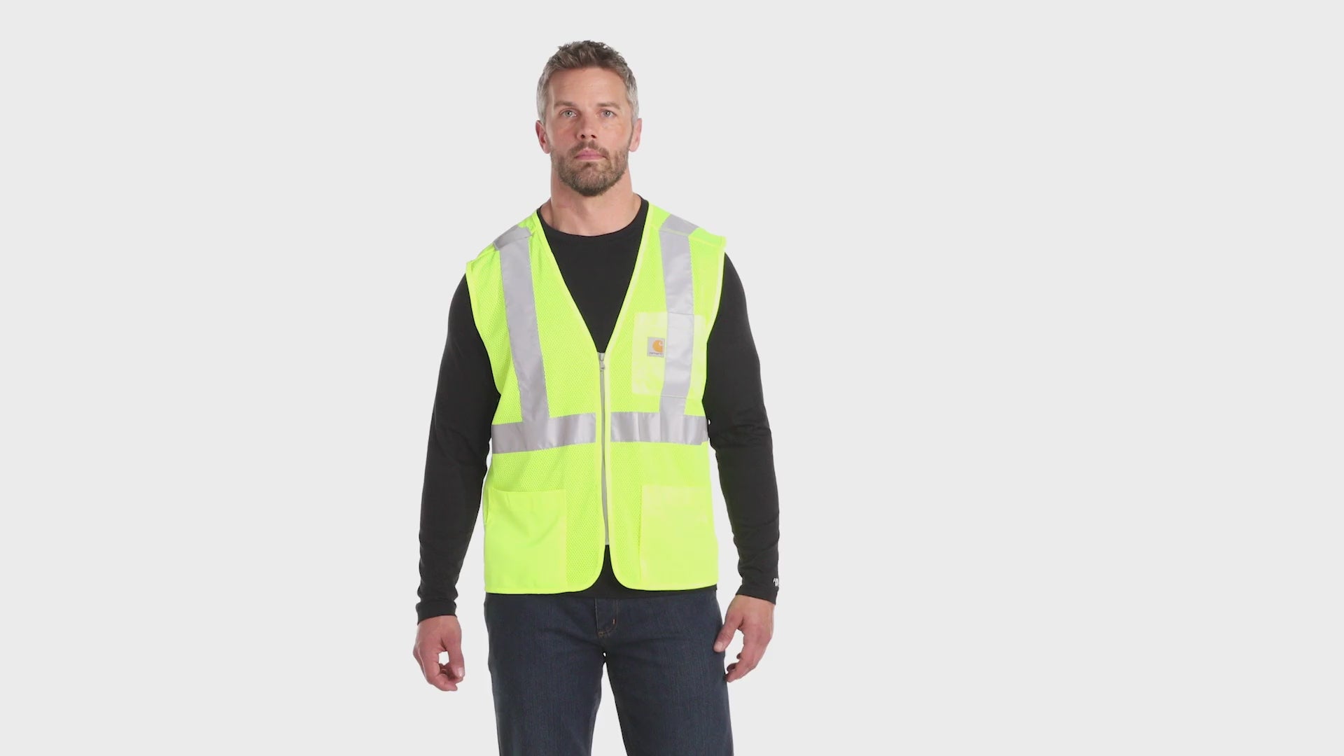 Carhartt® ANSI Class 2 Mesh Zip-Front Vest
