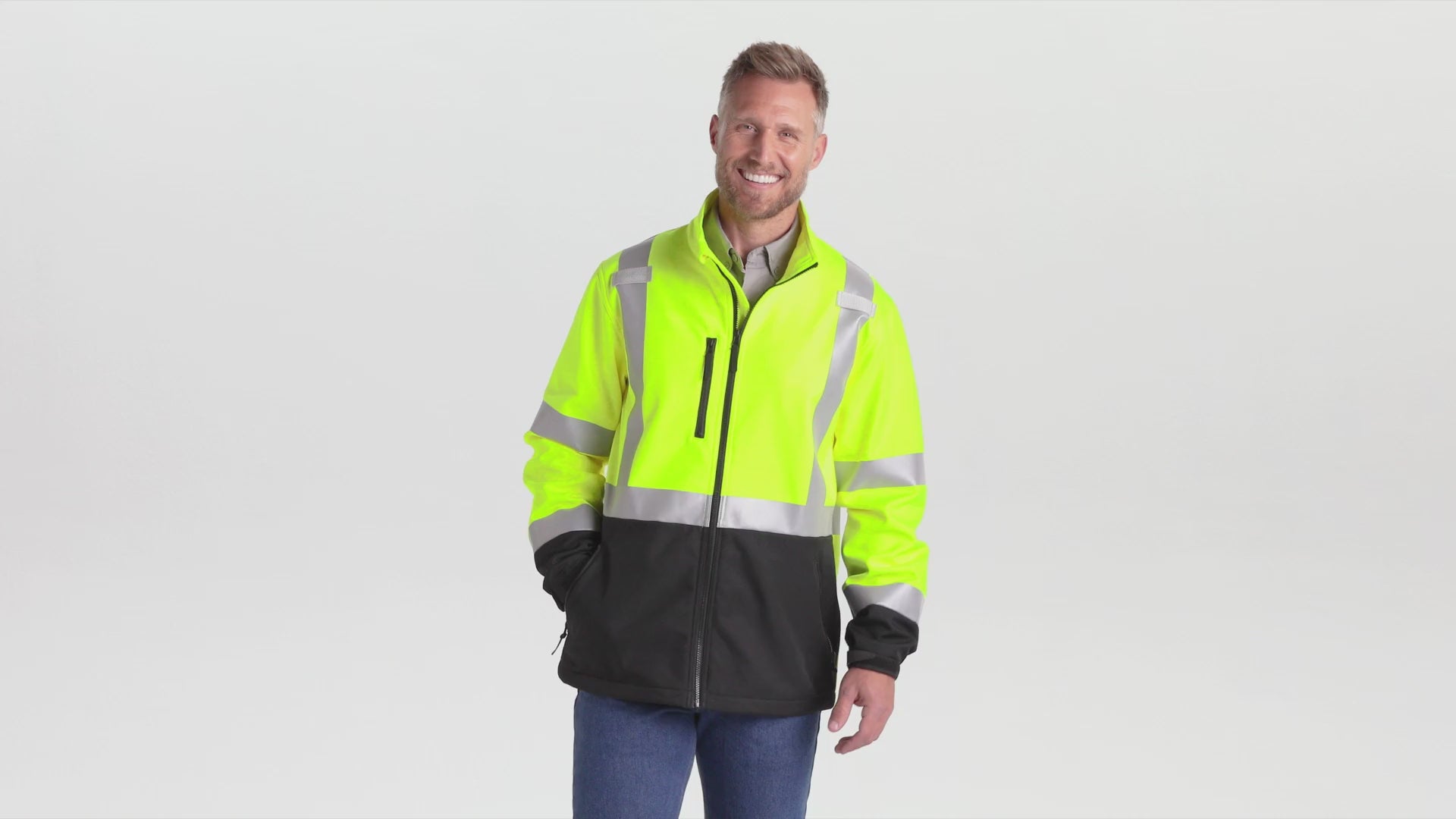 CornerStone® ANSI 107 Class 3 Soft Shell Jacket
